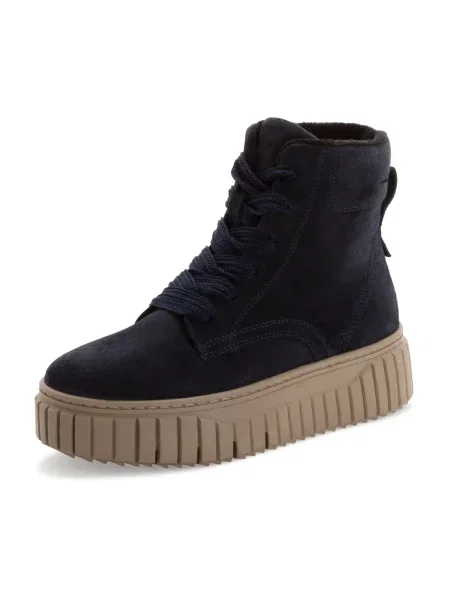 Škornji Tamaris Mornarsko modra