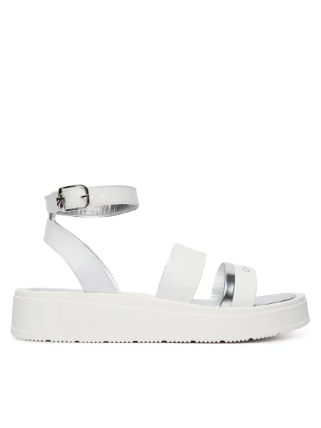 Сандали Calvin Klein Velcro Sandal D бял