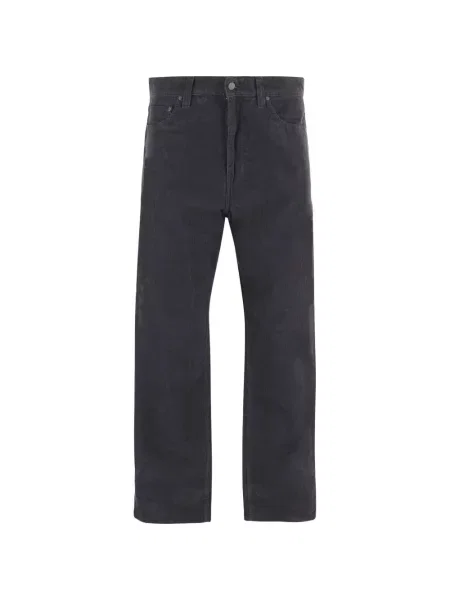 Pantaloni Carhartt Wip de catifea cord gri