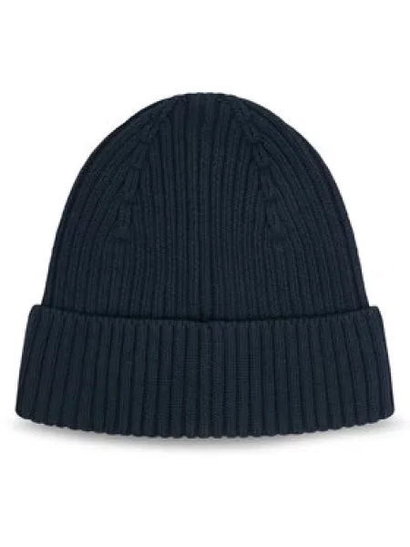 Kepurė Tommy Jeans Tjm Heritage Core Beanie Tamsiai mėlyna