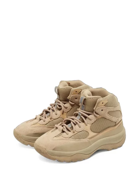Desert boots Adidas Yeezy από διχτυωτό καφέ