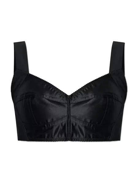 Top Dolce And Gabbana na ramiączkach czarny