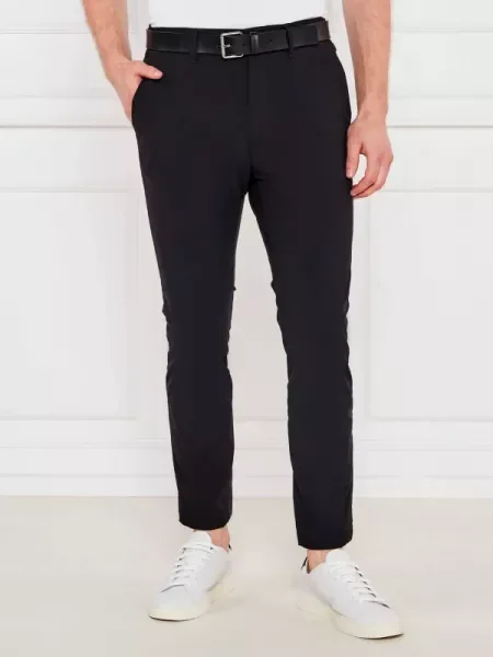 Calvin Klein Chino nadrág | stretch fekete
