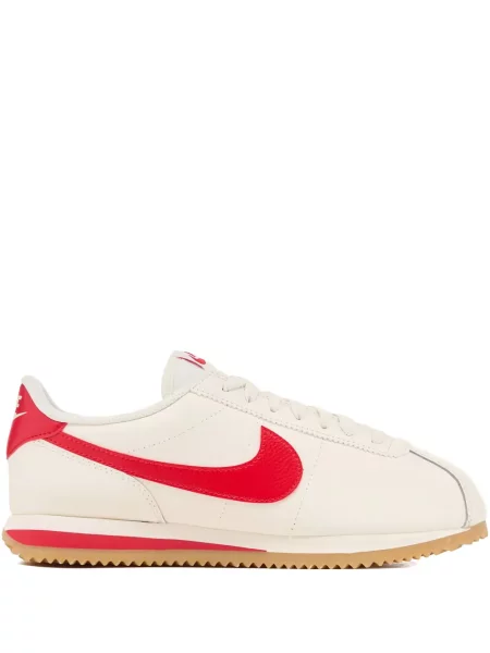 Sneakerși Nike Cortez din fleece roșu