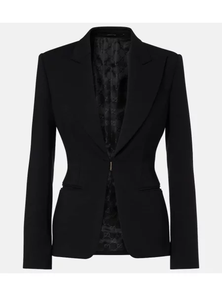 Marynarka Gucci wełniana czarna