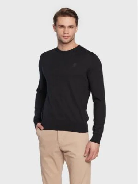 Пуловер North Sails от джърси черно