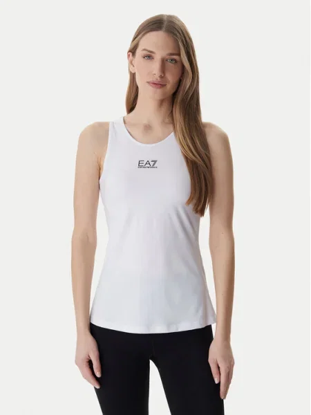 Top Ea7 Emporio Armani alb