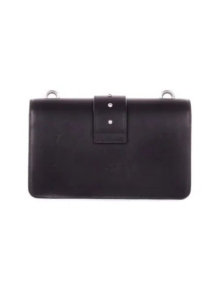 PINKO Geantă de umăr LOVE ONE MINI' negru