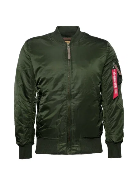 ALPHA INDUSTRIES Geacă de primăvară-toamnă închis verde