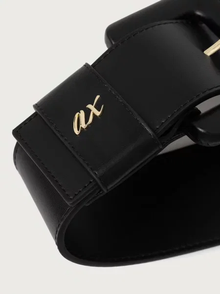 Armani Exchange ремінь зі штучної шкіри