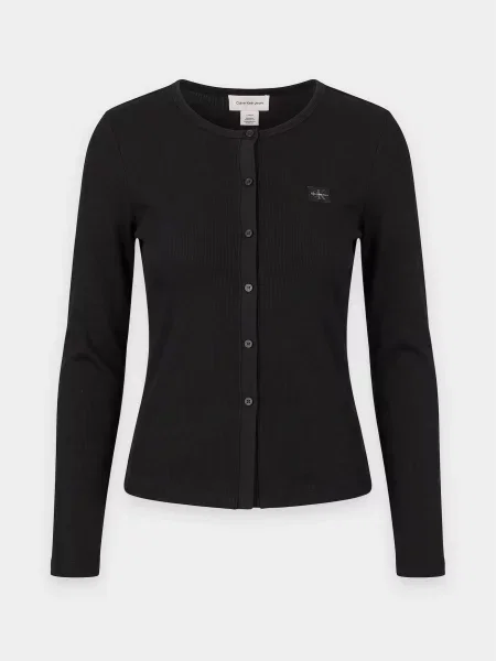 Calvin Klein Jeans Kardigan černá