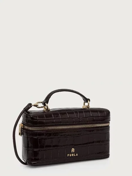 Furla Geantă Camelia Micro închis maro