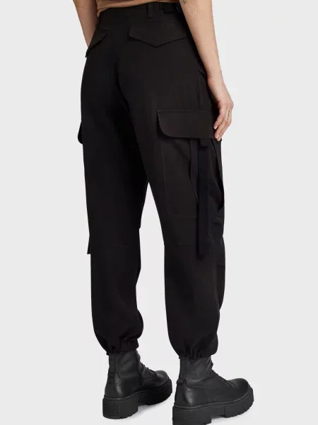 Штани карго G-star Raw чорні