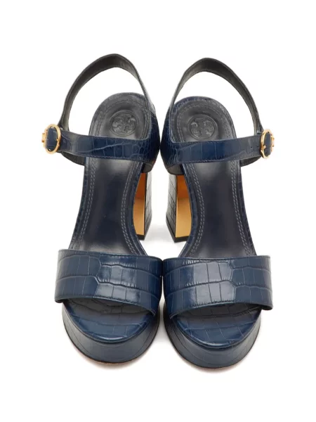 Sandale Tory Burch cu bretele albastru