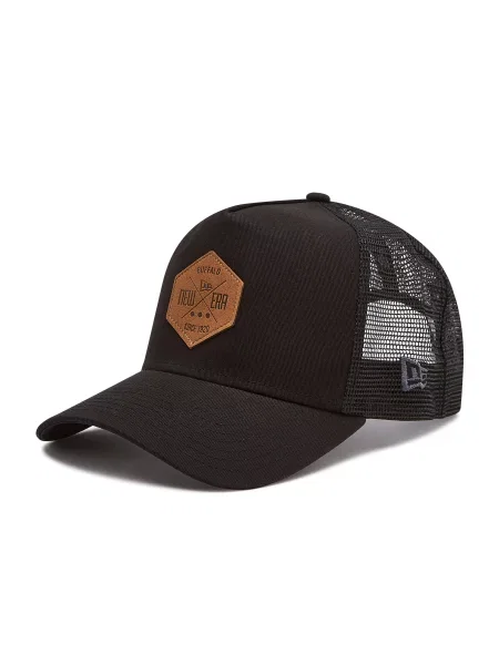 Καπέλο Jockey New Era Heritage Patch μαύρο