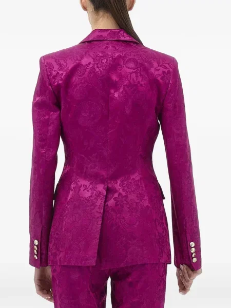 Sacou Roberto Cavalli cu model floral roz