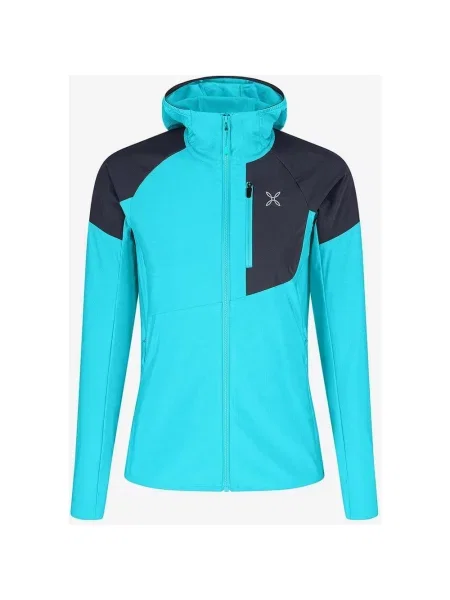 Kurtka Montura Spitze Maglia niebieski pastelowy XS czarny