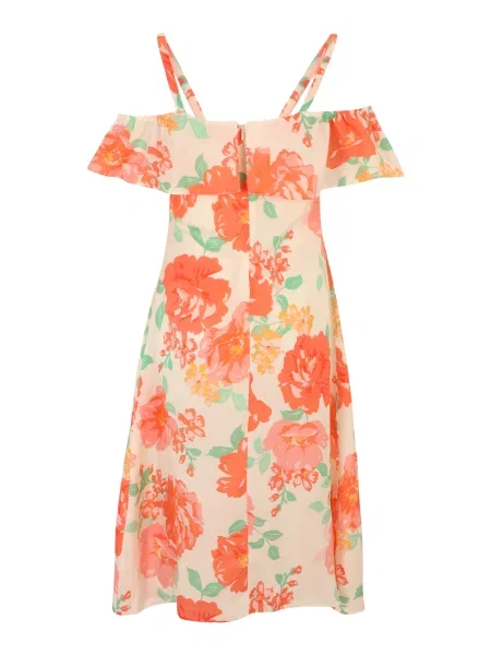 Dorothy Perkins Petite Rochie portocaliu închis / verde portocaliu bej