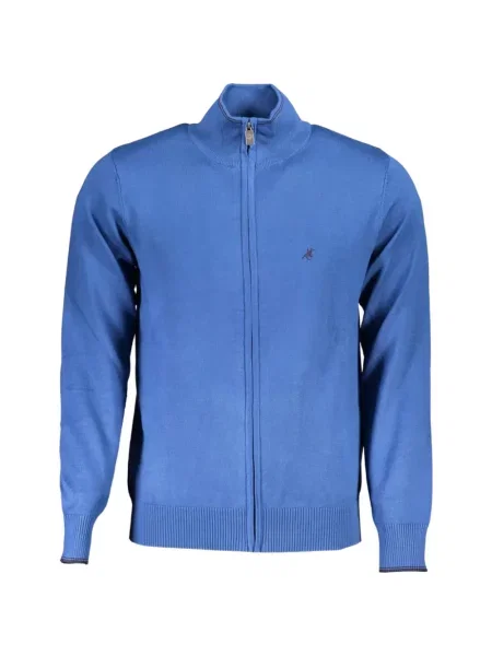 Cardigan U.s. Grand cu broderie albastru