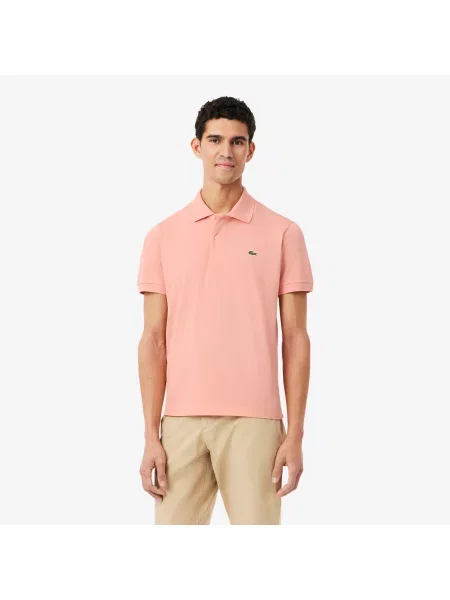 Lacoste Koszulka Polo Light Classic Fit różowa