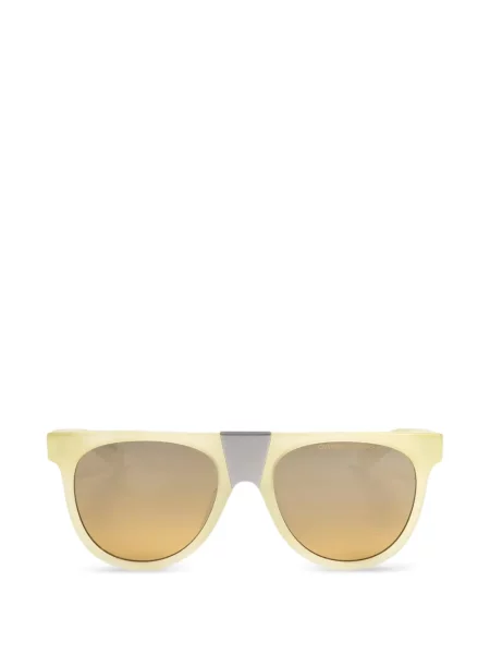 Ochelari de soare Calvin Klein cu imprimeu geometric galben