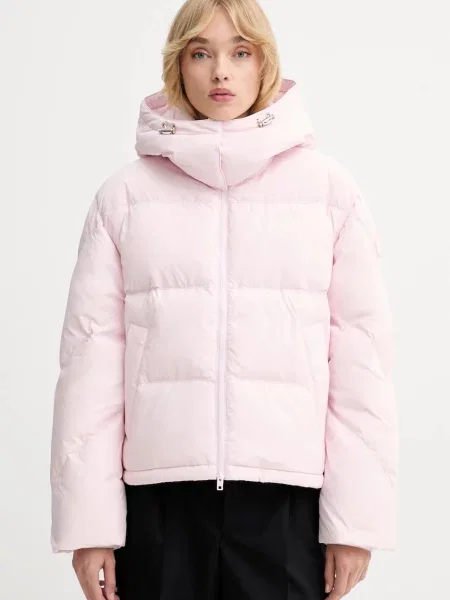 Kenzo geacă de puf de iarnă roz