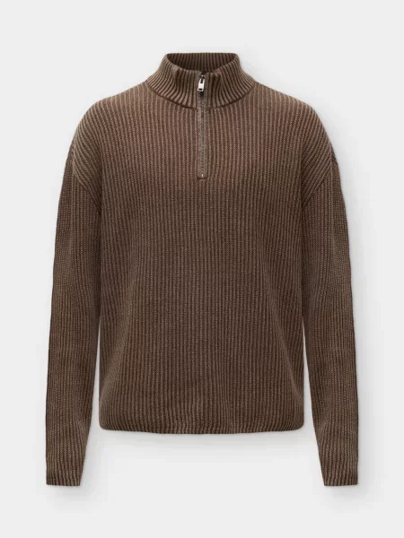 HOLLISTER Pulover maro