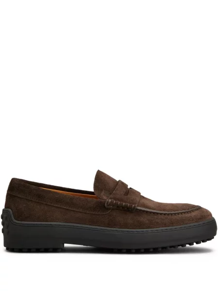 Pantofi loafer Tod's maro