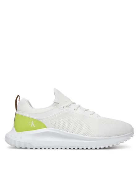 Calvin Klein Jeans Sneakers Eva Runner Tech Knit alb