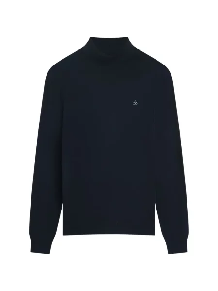 Pulover Scotch & Soda cu autograf albastru