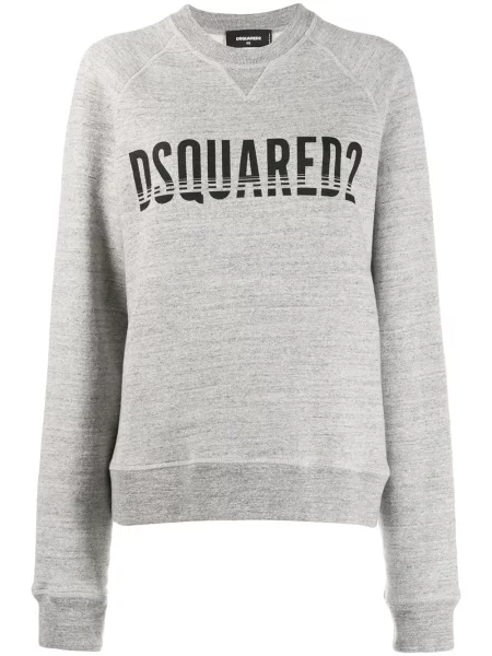 Hanorac Dsquared2 cu imagine gri