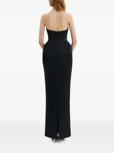 Rochie Gemy Maalouf fără bretele negru