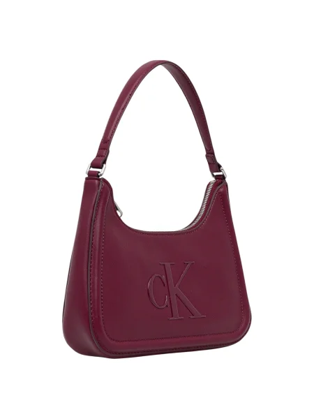 Calvin Klein Torba za čez ramo burgund rdeča
