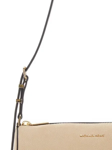 Geantă Michael Michael Kors cu autograf din satin negru