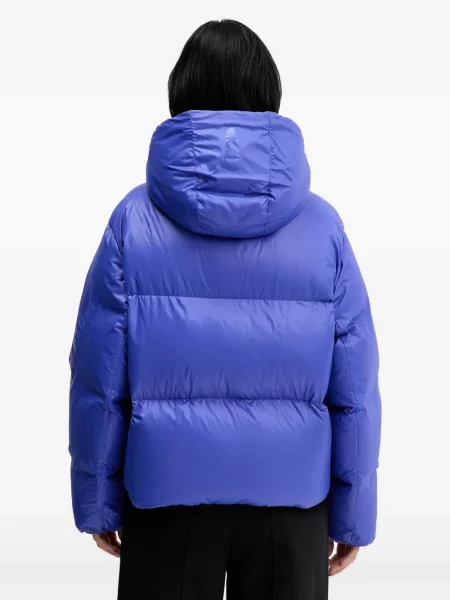 Kalhoty Adidas s kapucí s potiskem modré