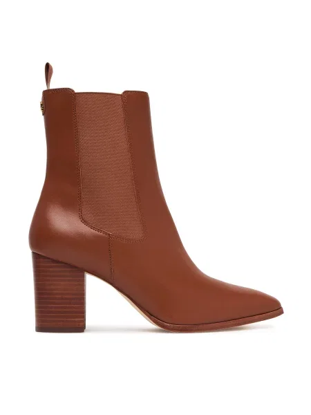 Čizme LAUREN RALPH LAUREN Rlyn Bte Hl Bo Bte smeđa