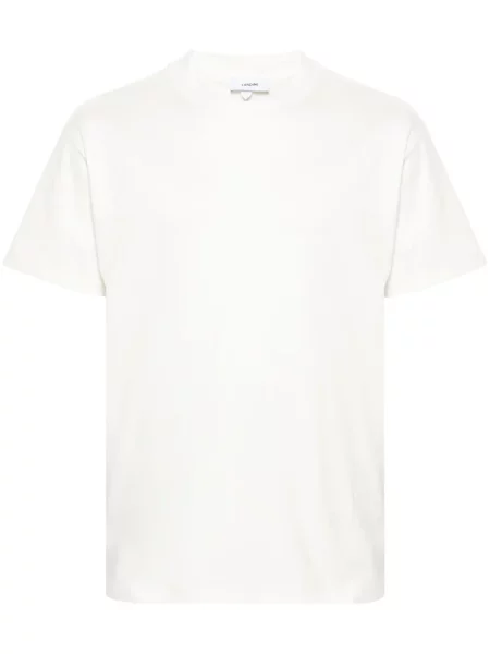Tricou Lardini cu decolteu rotund alb