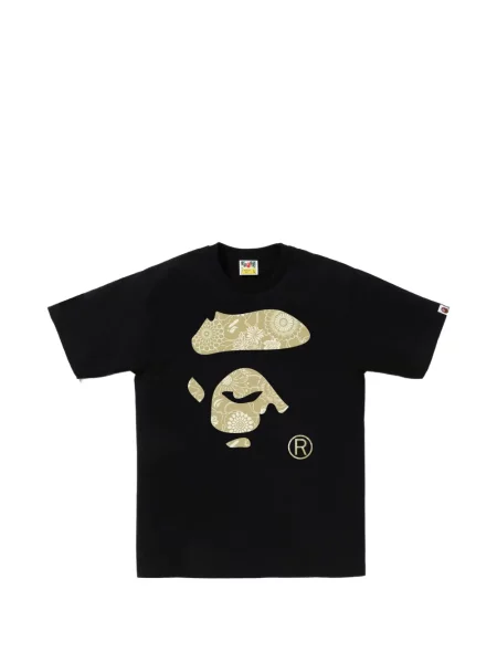 Tricou grafic A Bathing Ape® cu imagine negru