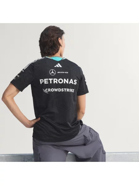 KOSZULKA MERCEDES AMG PETRONAS FORMULA 1 TEAM DRIVER AUTHENTIC czarna