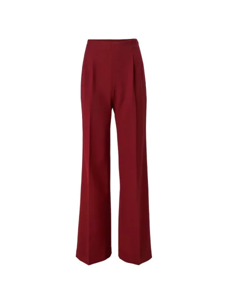 Pantaloni palazzo Carolina Herrera roșu
