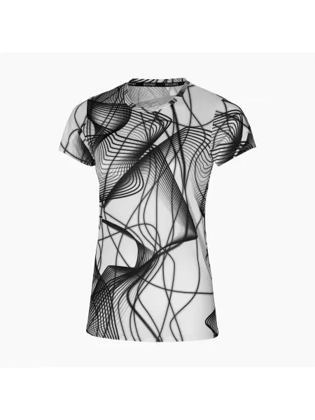 Дамска тениска за бягане Mizuno Graphic Tee white бяло