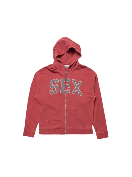 Bluza z kapturem Carne Bollente z kapturem czerwona