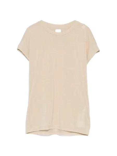 Krótka koszulka Eleventy z okrągłym dekoltem