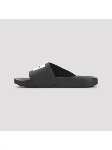 Klapki mules Givenchy bez obcasa czarne
