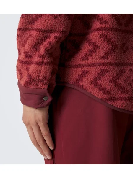 Geacă Norrøna din fleece cu imagine