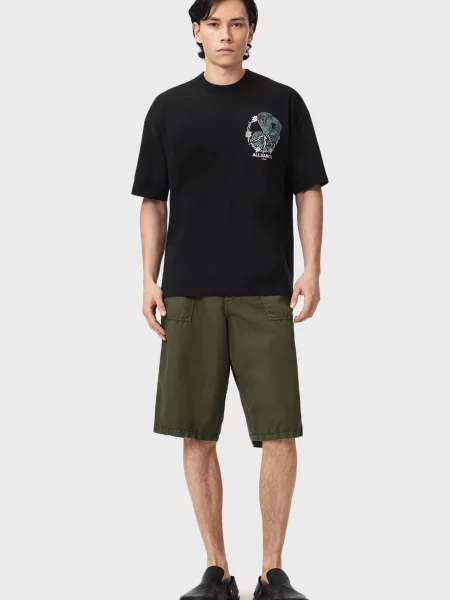 Шорти Allsaints зелені