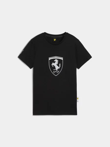 Футболка PUMA Ferrari Sportswear Wmn Shd T комбінований верх чорний