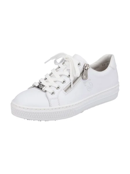 Sneakerși Rieker alb
