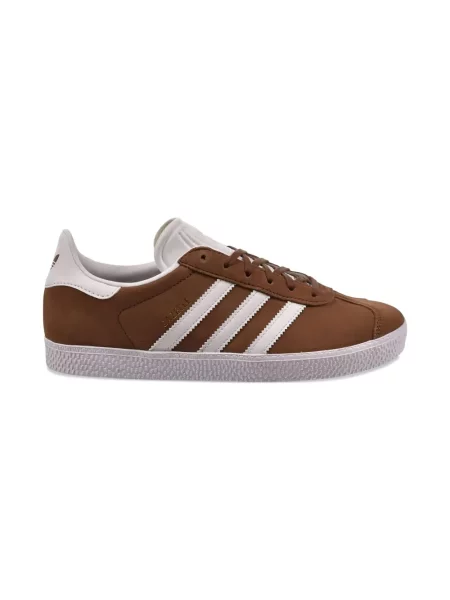 Sneakersy dziecięce Adidas Gazelle brązowe