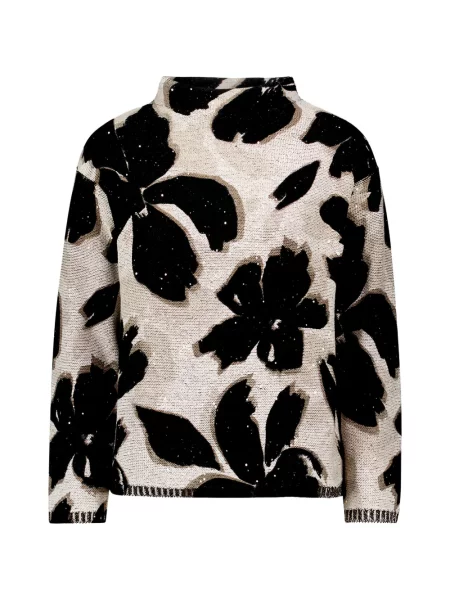 Pulover Betty Barclay cu paiete cu model floral